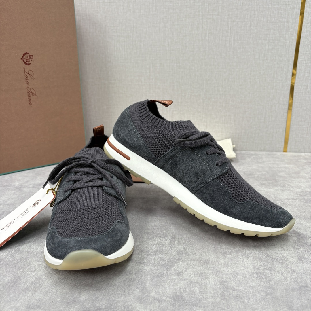 💋💍 LP新品 Loro Pian* 诺悠*翩雅 360 Lp Flexy Active 飞织运动鞋， 