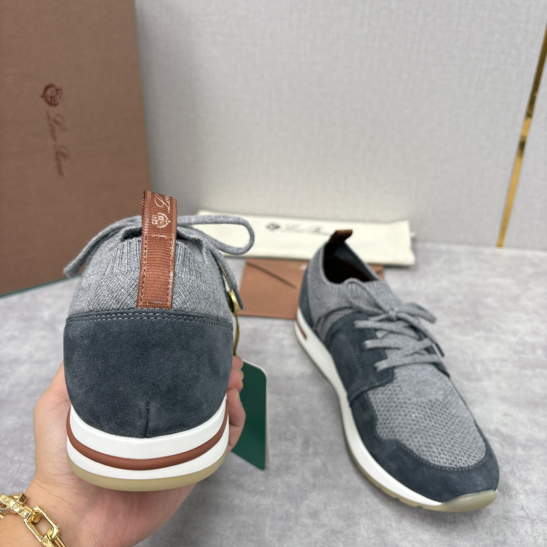 💋💍 LP新品 Loro Pian* 诺悠*翩雅 360 Lp Flexy Active 飞织运动鞋， 