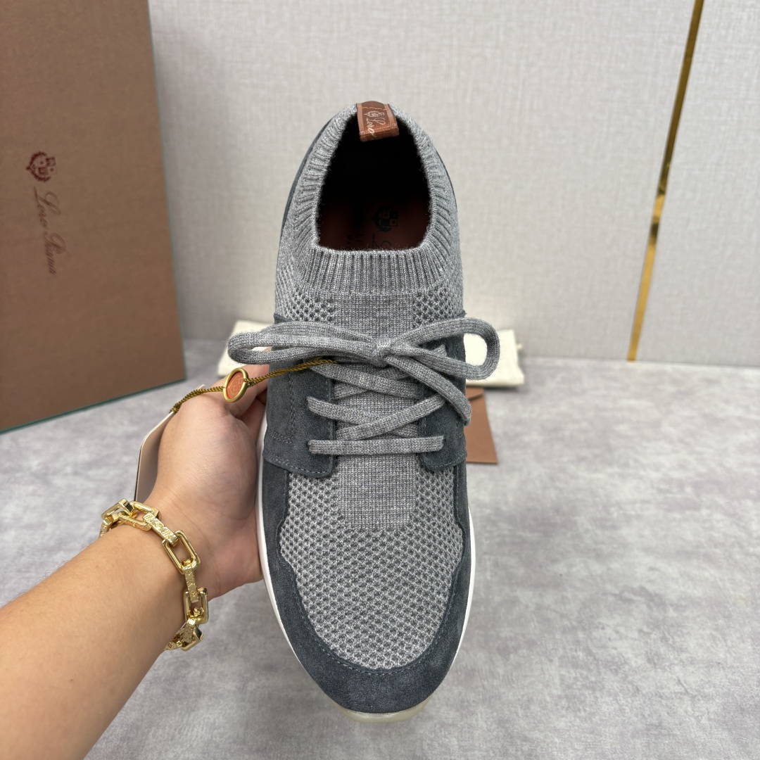 💋💍 LP新品 Loro Pian* 诺悠*翩雅 360 Lp Flexy Active 飞织运动鞋， 