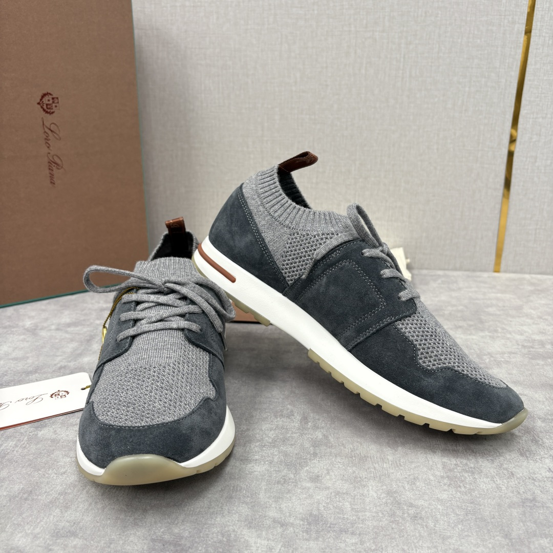 💋💍 LP新品 Loro Pian* 诺悠*翩雅 360 Lp Flexy Active 飞织运动鞋， 