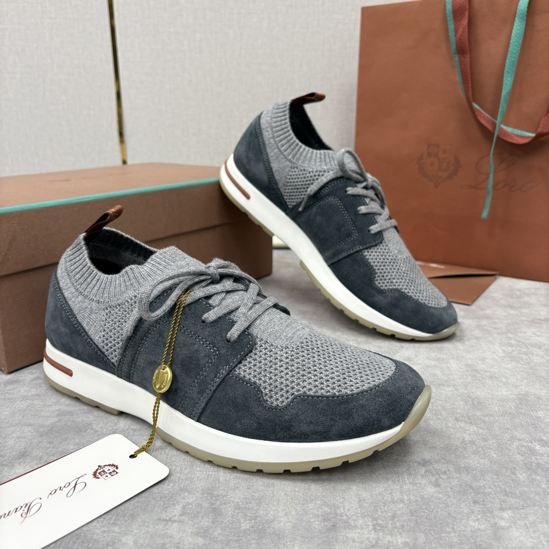 💋💍 LP新品 Loro Pian* 诺悠*翩雅 360 Lp Flexy Active 飞织运动鞋， 