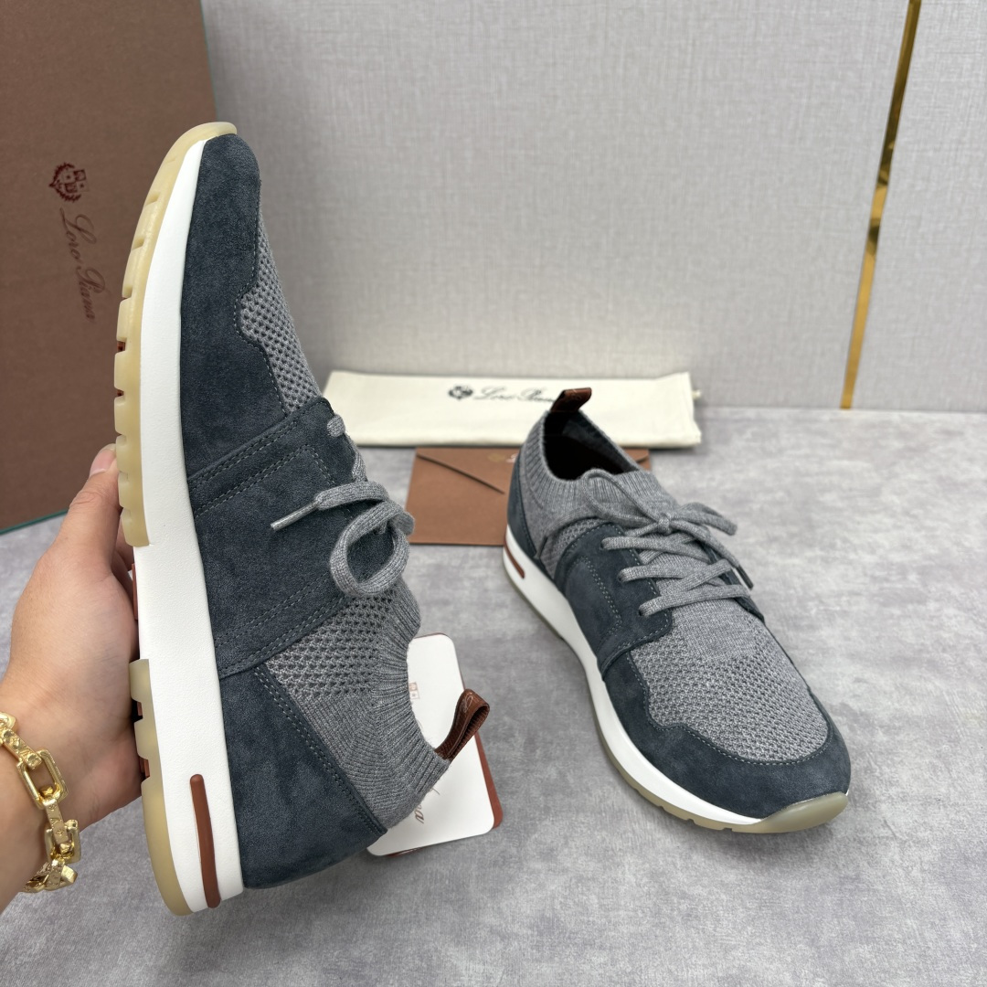 💋💍 LP新品 Loro Pian* 诺悠*翩雅 360 Lp Flexy Active 飞织运动鞋， 