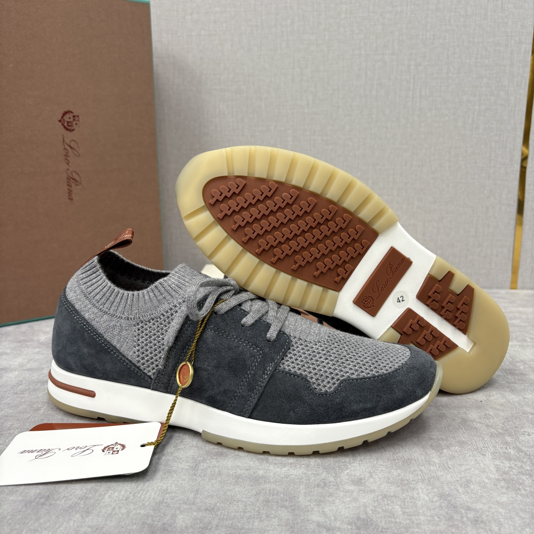 💋💍 LP新品 Loro Pian* 诺悠*翩雅 360 Lp Flexy Active 飞织运动鞋， 