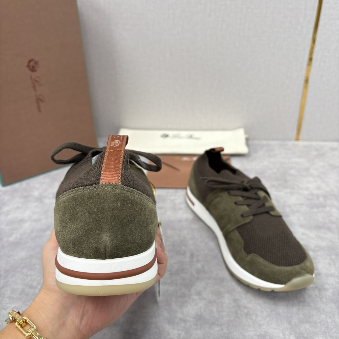 💋💍 LP新品 Loro Pian* 诺悠*翩雅 360 Lp Flexy Active 飞织运动鞋， 