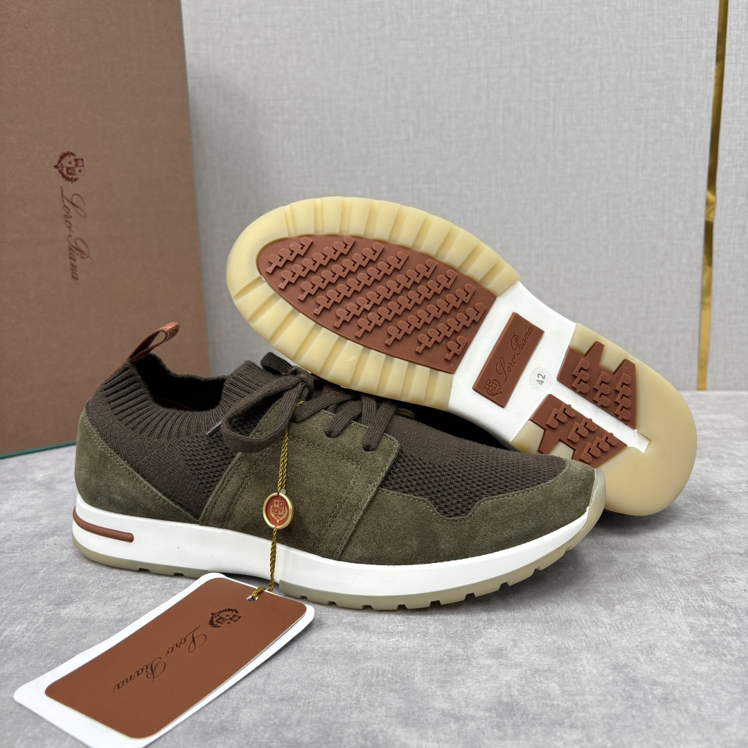 💋💍 LP新品 Loro Pian* 诺悠*翩雅 360 Lp Flexy Active 飞织运动鞋， 