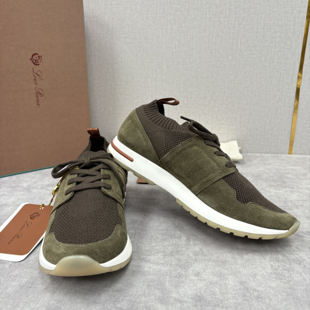 💋💍 LP新品 Loro Pian* 诺悠*翩雅 360 Lp Flexy Active 飞织运动鞋， 