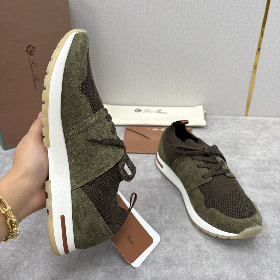 💋💍 LP新品 Loro Pian* 诺悠*翩雅 360 Lp Flexy Active 飞织运动鞋， 