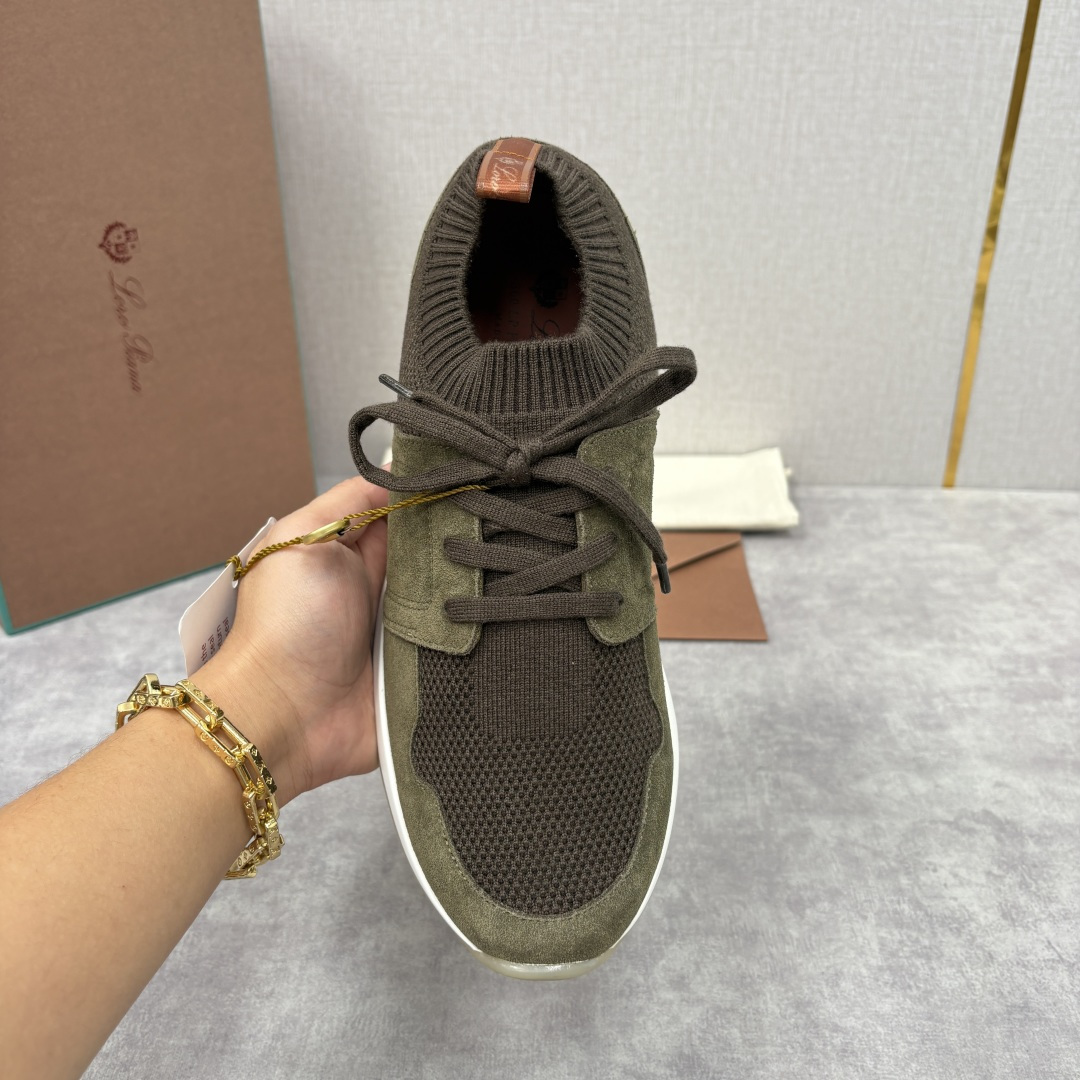 💋💍 LP新品 Loro Pian* 诺悠*翩雅 360 Lp Flexy Active 飞织运动鞋， 