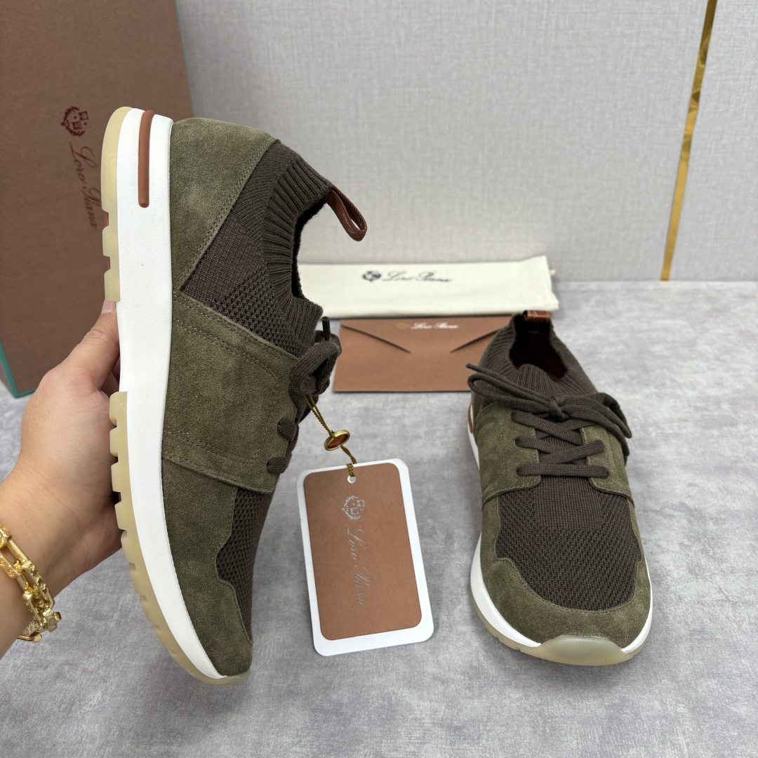 💋💍 LP新品 Loro Pian* 诺悠*翩雅 360 Lp Flexy Active 飞织运动鞋， 