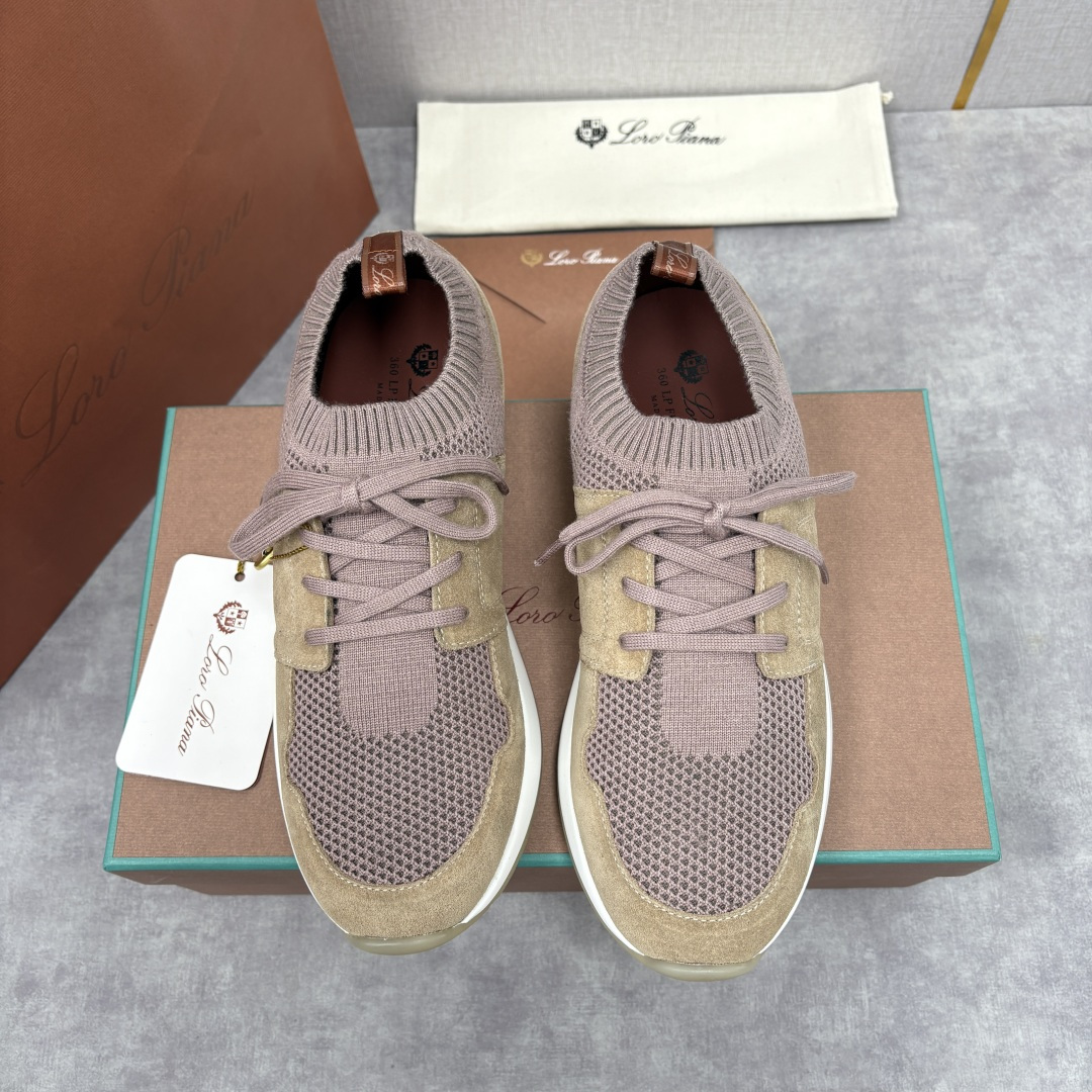 💋💍 LP新品 Loro Pian* 诺悠*翩雅 360 Lp Flexy Active 飞织运动鞋， 