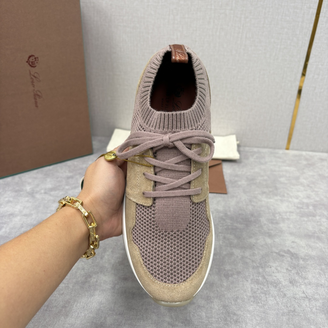 💋💍 LP新品 Loro Pian* 诺悠*翩雅 360 Lp Flexy Active 飞织运动鞋， 