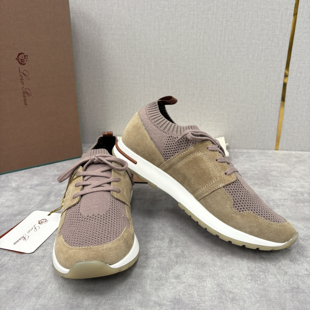 💋💍 LP新品 Loro Pian* 诺悠*翩雅 360 Lp Flexy Active 飞织运动鞋， 