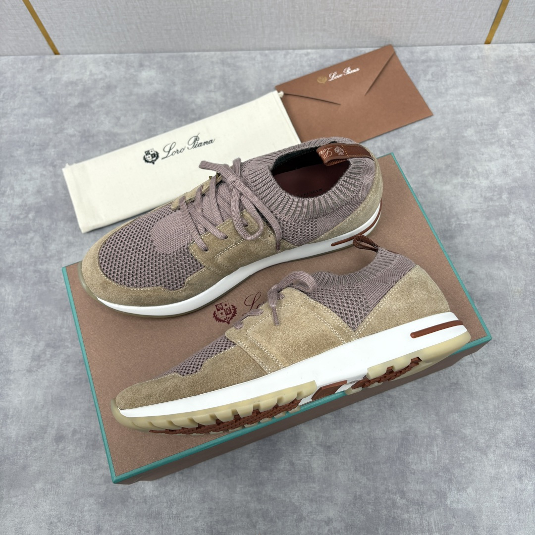 💋💍 LP新品 Loro Pian* 诺悠*翩雅 360 Lp Flexy Active 飞织运动鞋， 