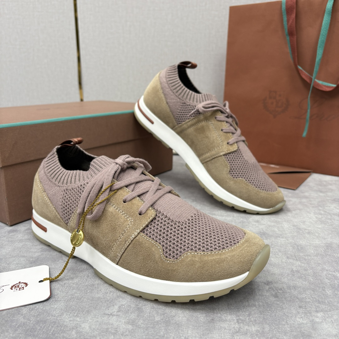 💋💍 LP新品 Loro Pian* 诺悠*翩雅 360 Lp Flexy Active 飞织运动鞋， 