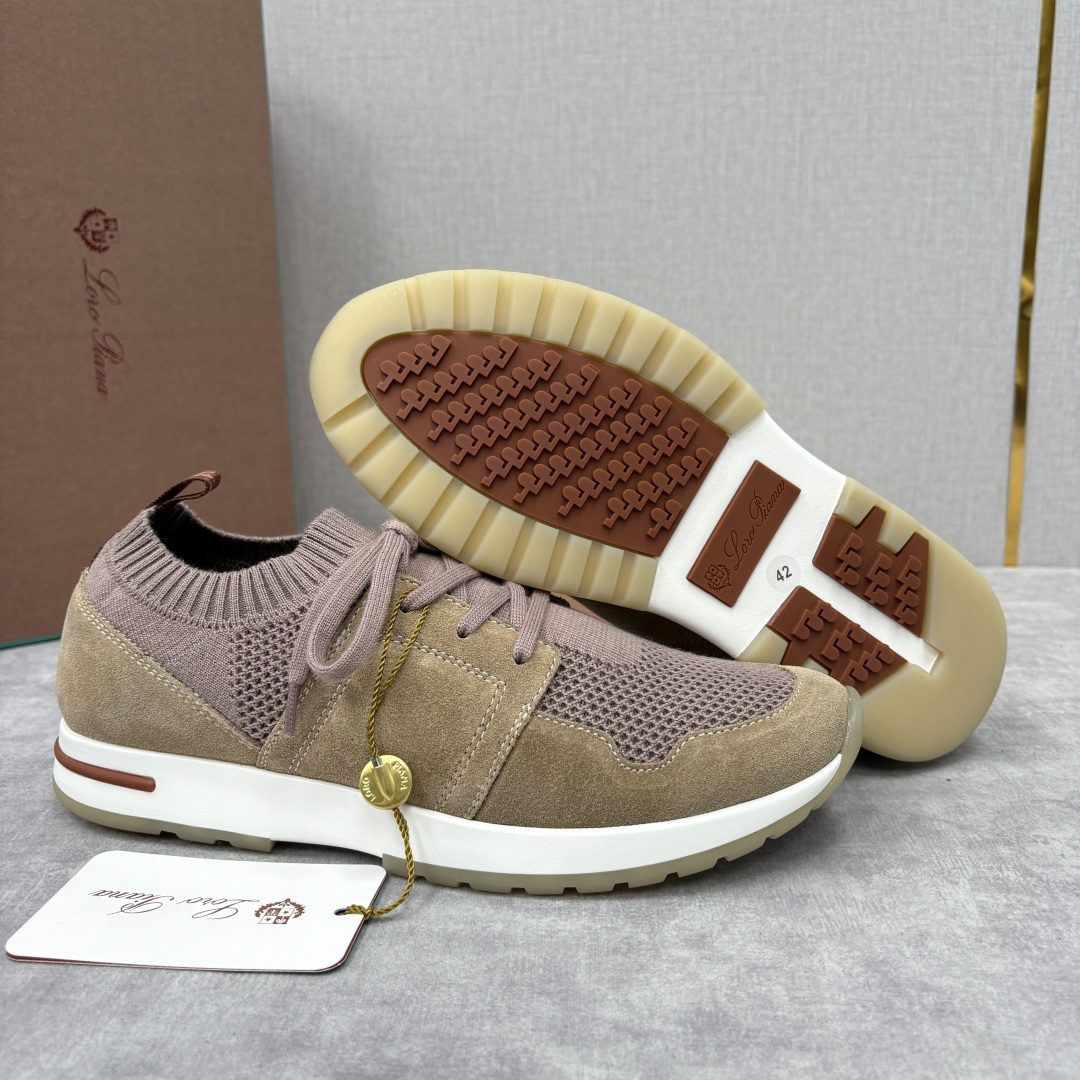 💋💍 LP新品 Loro Pian* 诺悠*翩雅 360 Lp Flexy Active 飞织运动鞋， 