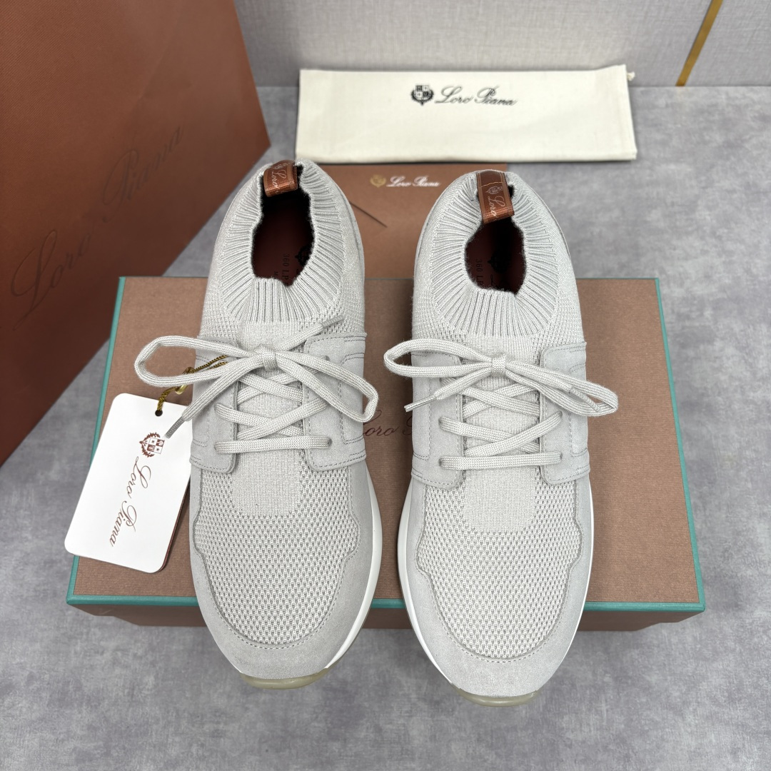 💋💍 LP新品 Loro Pian* 诺悠*翩雅 360 Lp Flexy Active 飞织运动鞋， 