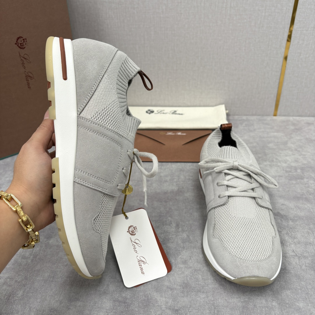 💋💍 LP新品 Loro Pian* 诺悠*翩雅 360 Lp Flexy Active 飞织运动鞋， 