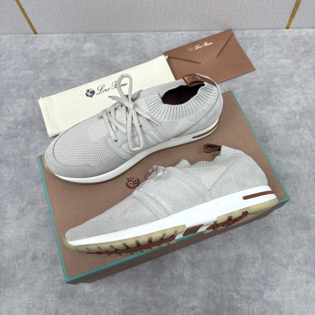 💋💍 LP新品 Loro Pian* 诺悠*翩雅 360 Lp Flexy Active 飞织运动鞋， 