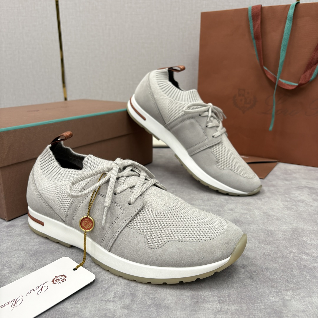 💋💍 LP新品 Loro Pian* 诺悠*翩雅 360 Lp Flexy Active 飞织运动鞋， 