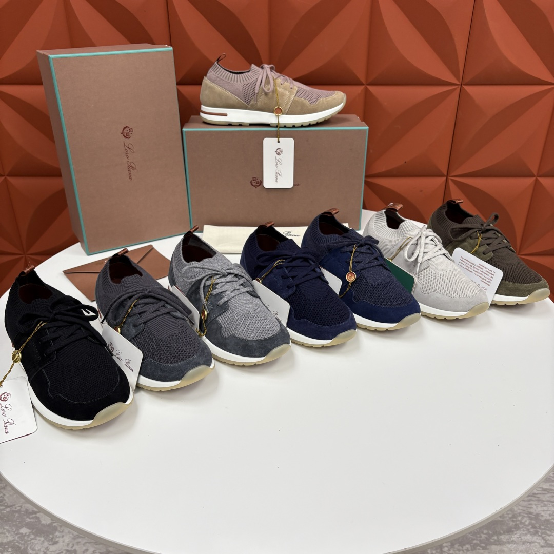 💋💍 LP新品 Loro Pian* 诺悠*翩雅 360 Lp Flexy Active 飞织运动鞋， 