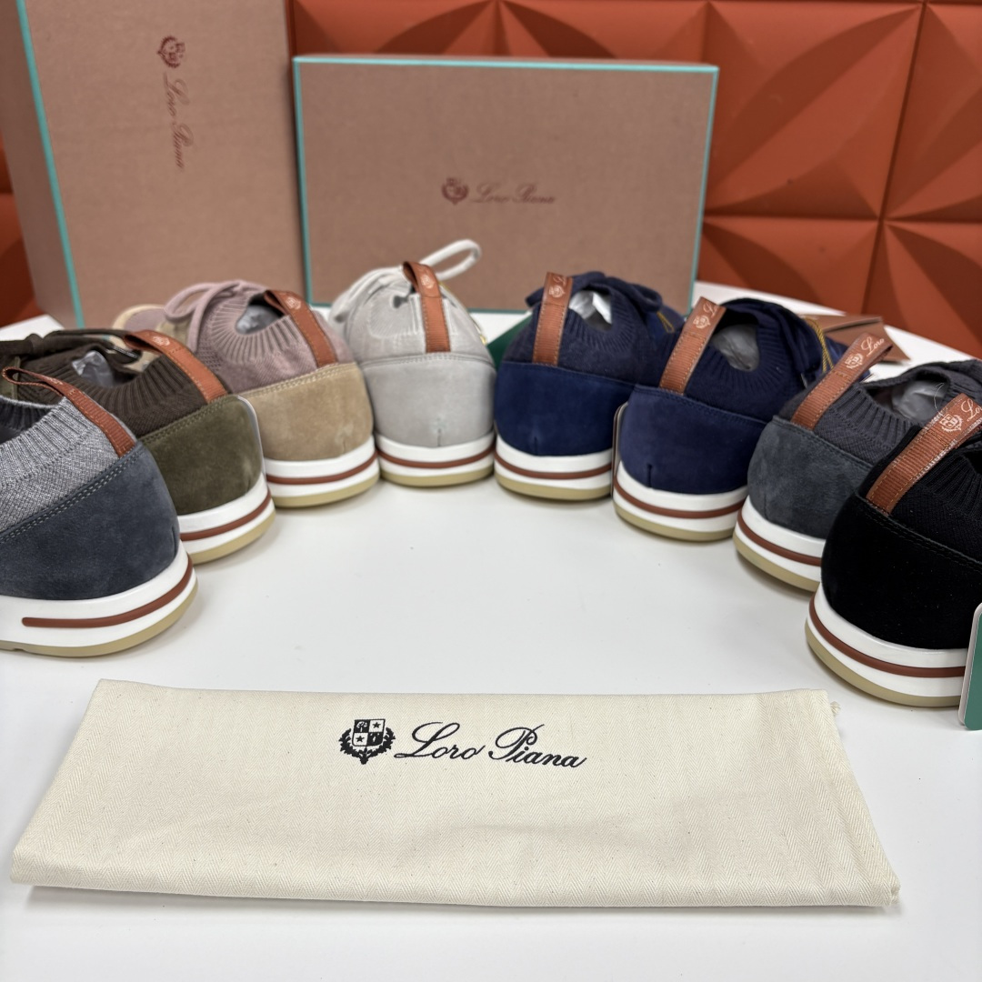 💋💍 LP新品 Loro Pian* 诺悠*翩雅 360 Lp Flexy Active 飞织运动鞋， 