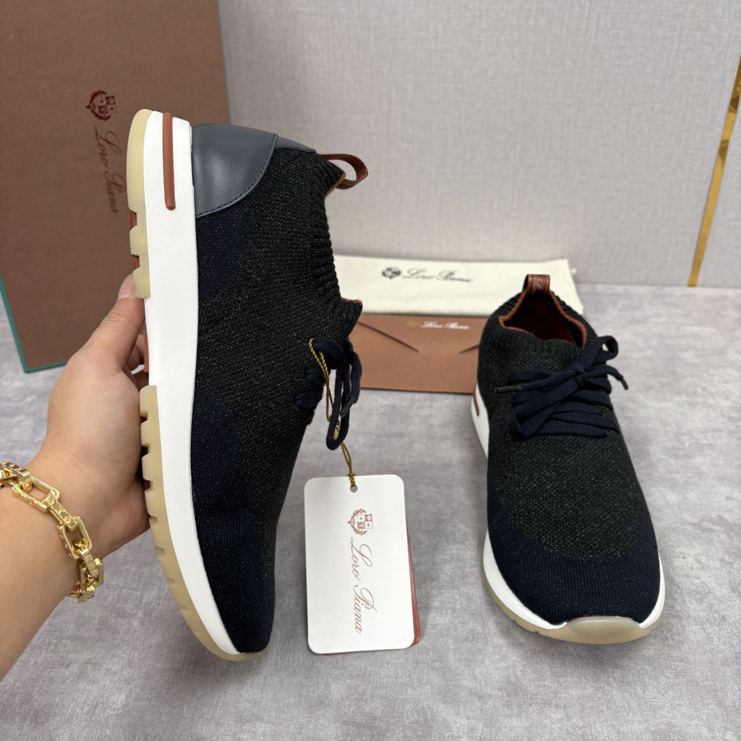 💋💍 LP新品 Loro Pian* 诺悠*翩雅 360 Lp Flexy Active 飞织运动鞋， 