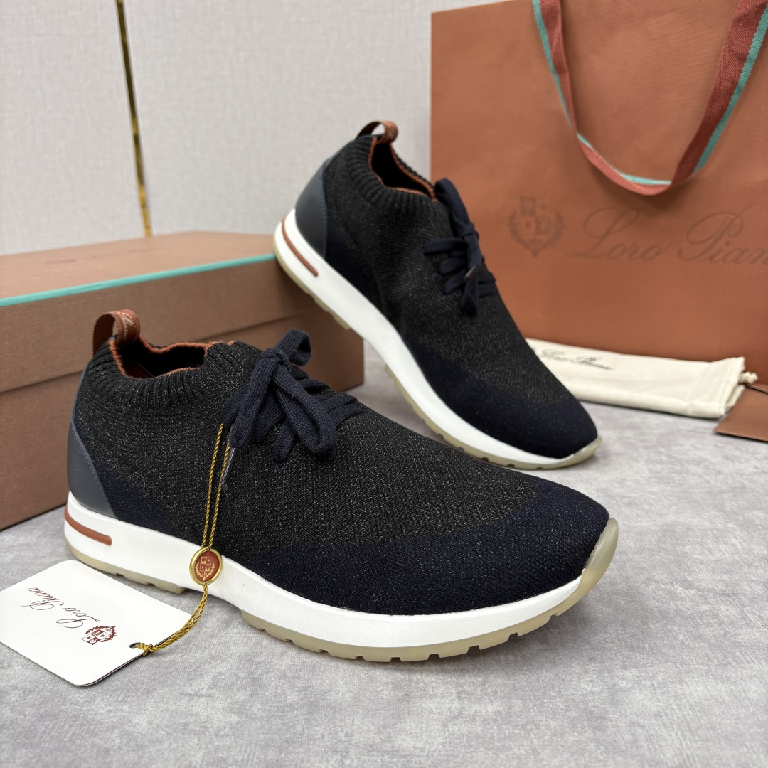 💋💍 LP新品 Loro Pian* 诺悠*翩雅 360 Lp Flexy Active 飞织运动鞋， 