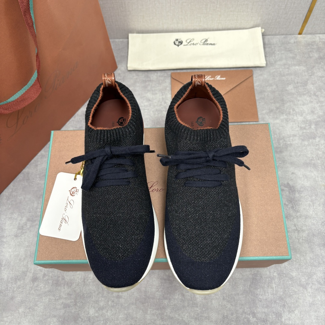 💋💍 LP新品 Loro Pian* 诺悠*翩雅 360 Lp Flexy Active 飞织运动鞋， 