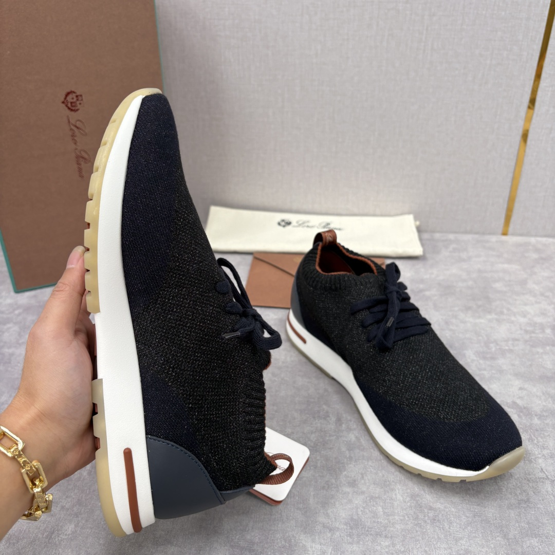 💋💍 LP新品 Loro Pian* 诺悠*翩雅 360 Lp Flexy Active 飞织运动鞋， 