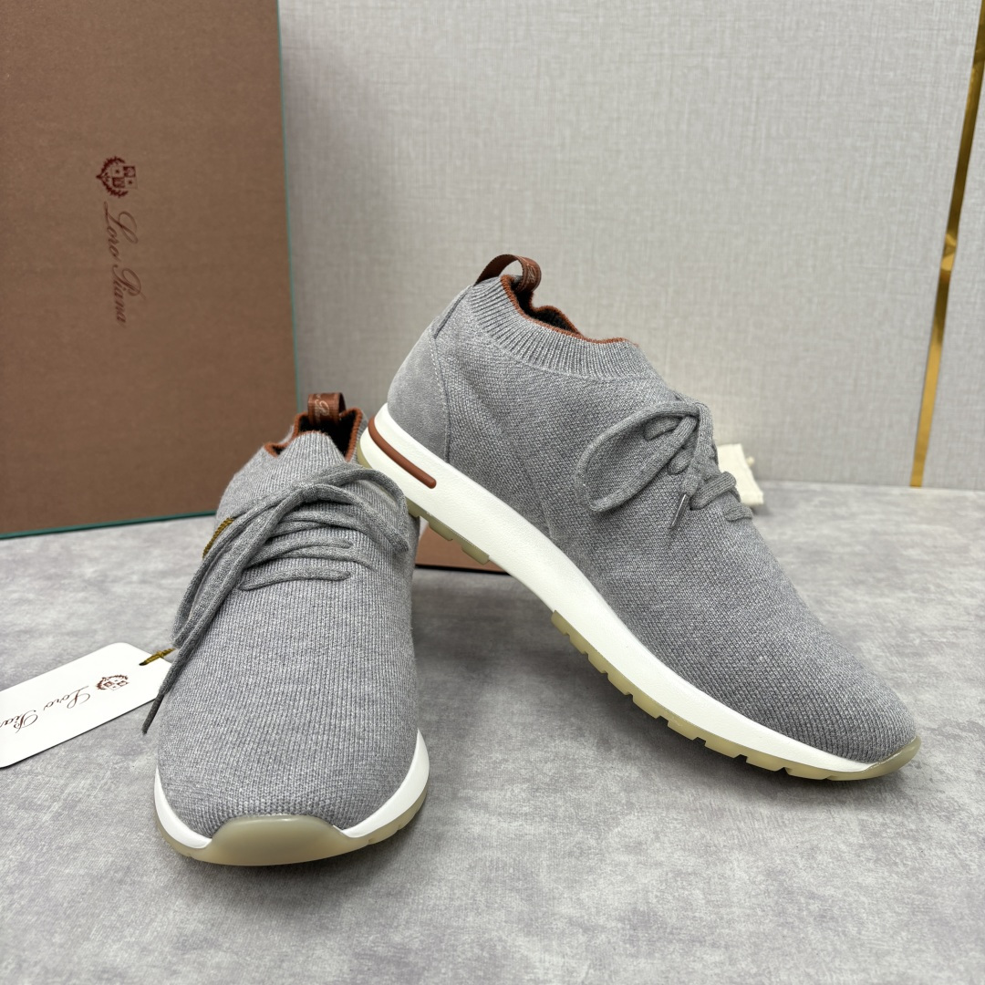 💋💍 LP新品 Loro Pian* 诺悠*翩雅 360 Lp Flexy Active 飞织运动鞋， 