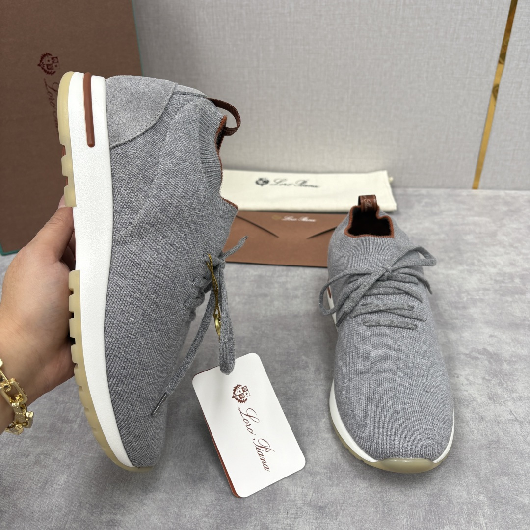 💋💍 LP新品 Loro Pian* 诺悠*翩雅 360 Lp Flexy Active 飞织运动鞋， 