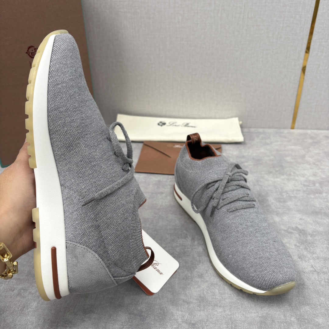 💋💍 LP新品 Loro Pian* 诺悠*翩雅 360 Lp Flexy Active 飞织运动鞋， 