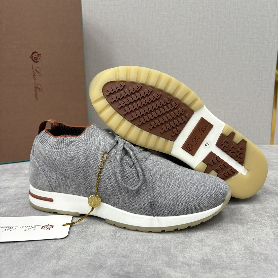 💋💍 LP新品 Loro Pian* 诺悠*翩雅 360 Lp Flexy Active 飞织运动鞋， 