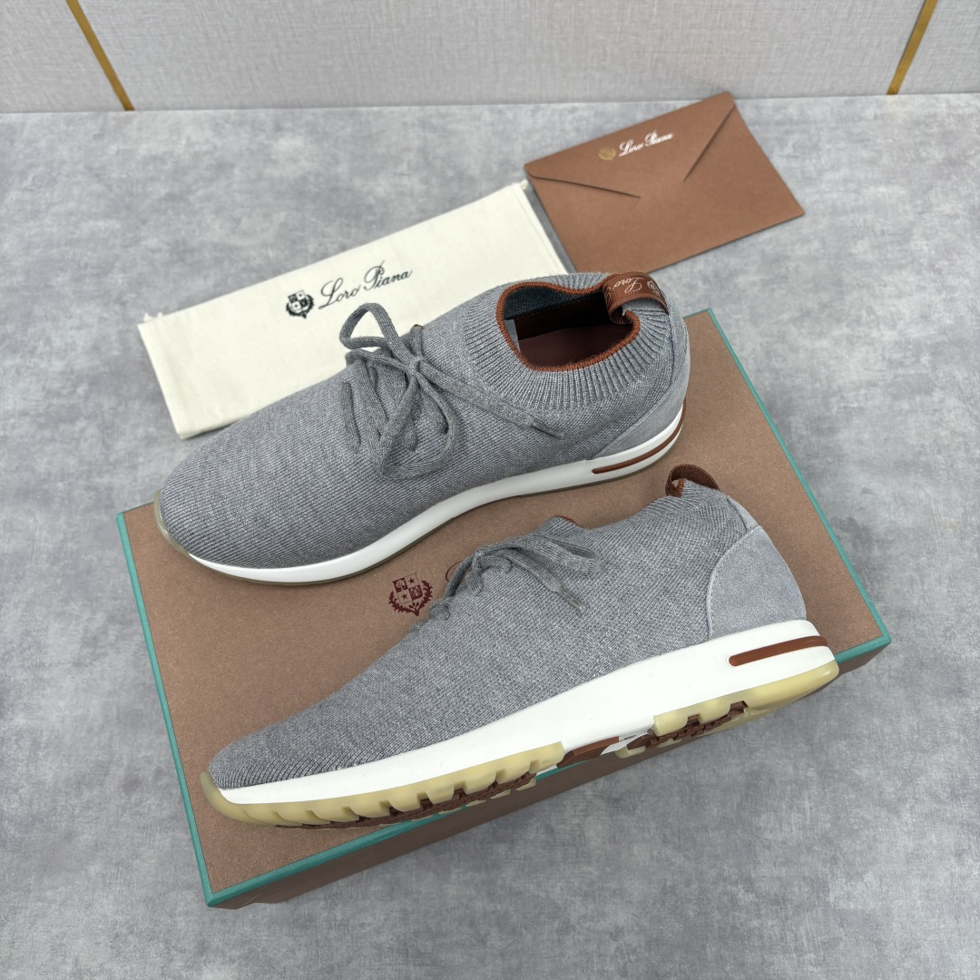 💋💍 LP新品 Loro Pian* 诺悠*翩雅 360 Lp Flexy Active 飞织运动鞋， 