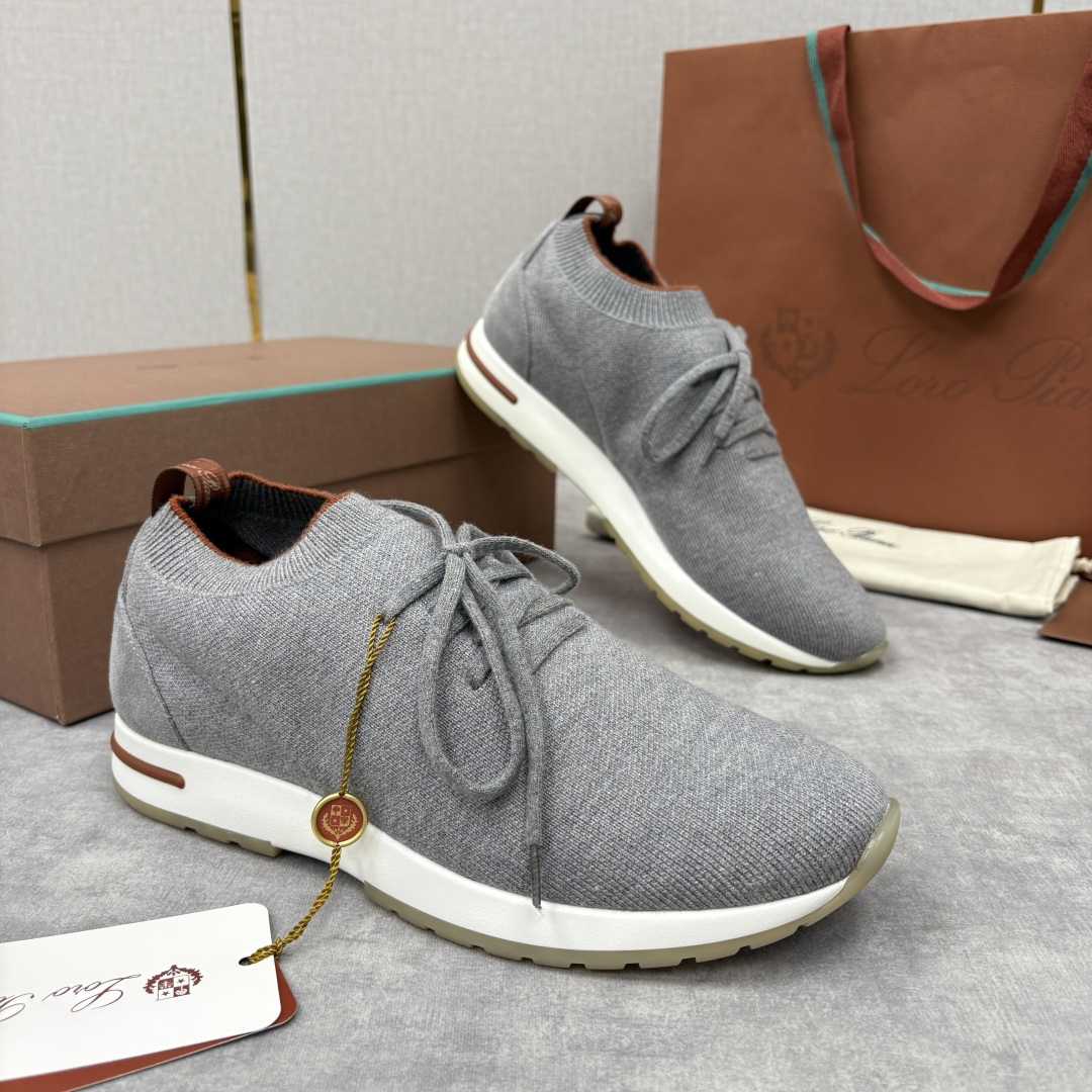 💋💍 LP新品 Loro Pian* 诺悠*翩雅 360 Lp Flexy Active 飞织运动鞋， 