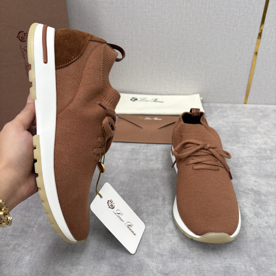 💋💍 LP新品 Loro Pian* 诺悠*翩雅 360 Lp Flexy Active 飞织运动鞋， 