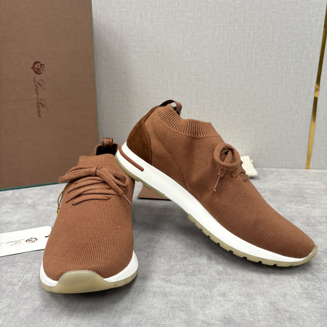 💋💍 LP新品 Loro Pian* 诺悠*翩雅 360 Lp Flexy Active 飞织运动鞋， 