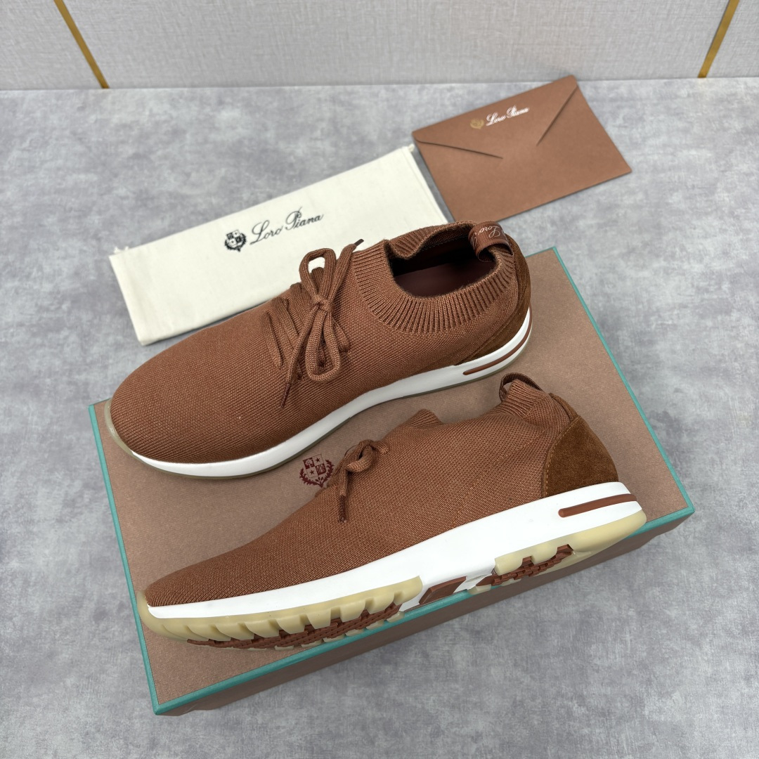 💋💍 LP新品 Loro Pian* 诺悠*翩雅 360 Lp Flexy Active 飞织运动鞋， 