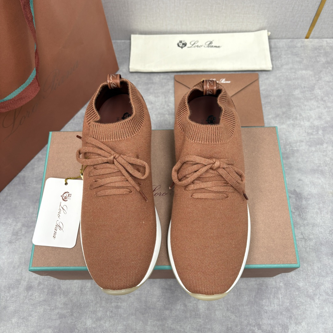 💋💍 LP新品 Loro Pian* 诺悠*翩雅 360 Lp Flexy Active 飞织运动鞋， 