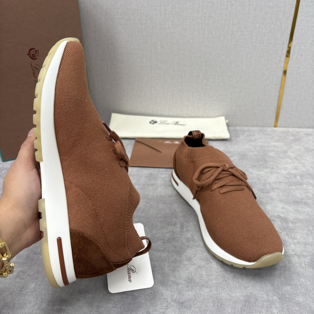 💋💍 LP新品 Loro Pian* 诺悠*翩雅 360 Lp Flexy Active 飞织运动鞋， 