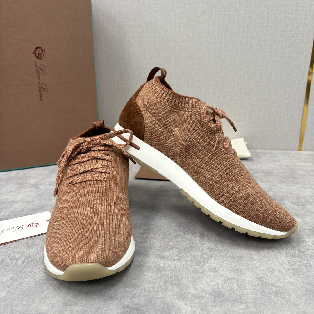 💋💍 LP新品 Loro Pian* 诺悠*翩雅 360 Lp Flexy Active 飞织运动鞋， 