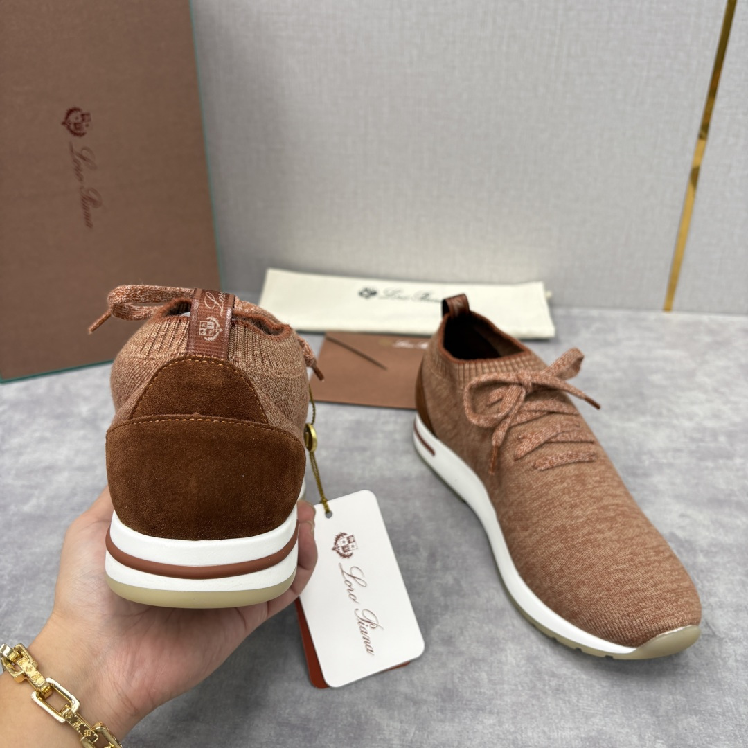 💋💍 LP新品 Loro Pian* 诺悠*翩雅 360 Lp Flexy Active 飞织运动鞋， 