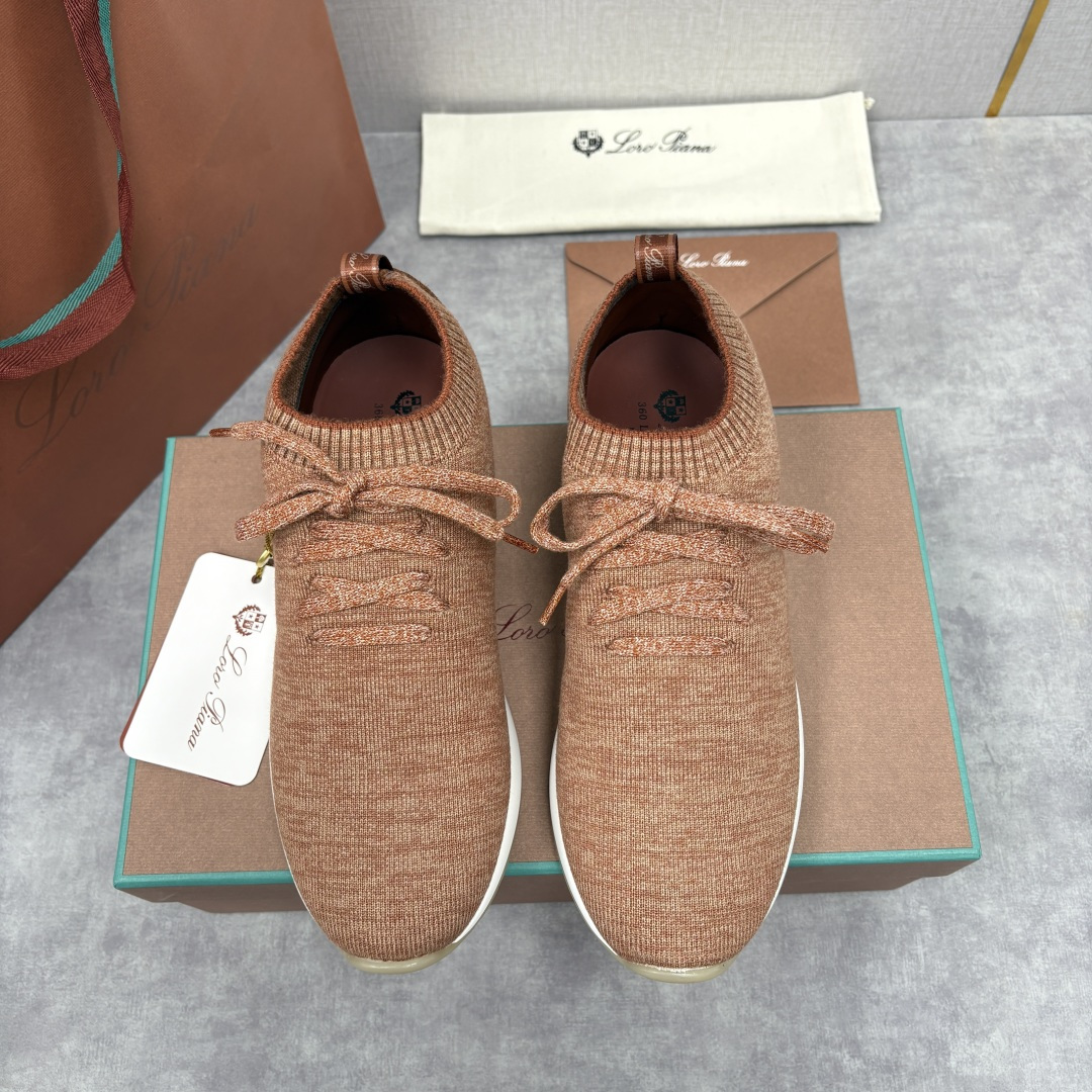 💋💍 LP新品 Loro Pian* 诺悠*翩雅 360 Lp Flexy Active 飞织运动鞋， 
