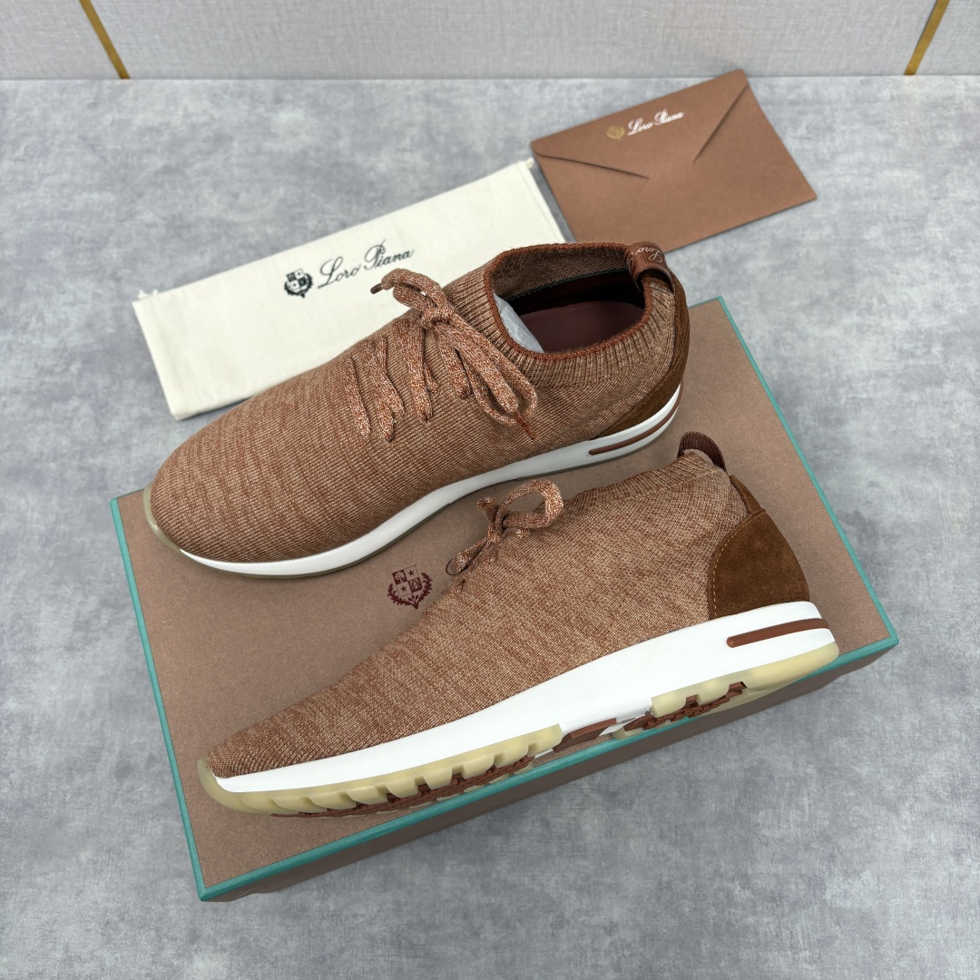 💋💍 LP新品 Loro Pian* 诺悠*翩雅 360 Lp Flexy Active 飞织运动鞋， 