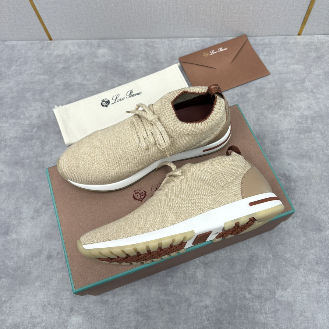 💋💍 LP新品 Loro Pian* 诺悠*翩雅 360 Lp Flexy Active 飞织运动鞋， 