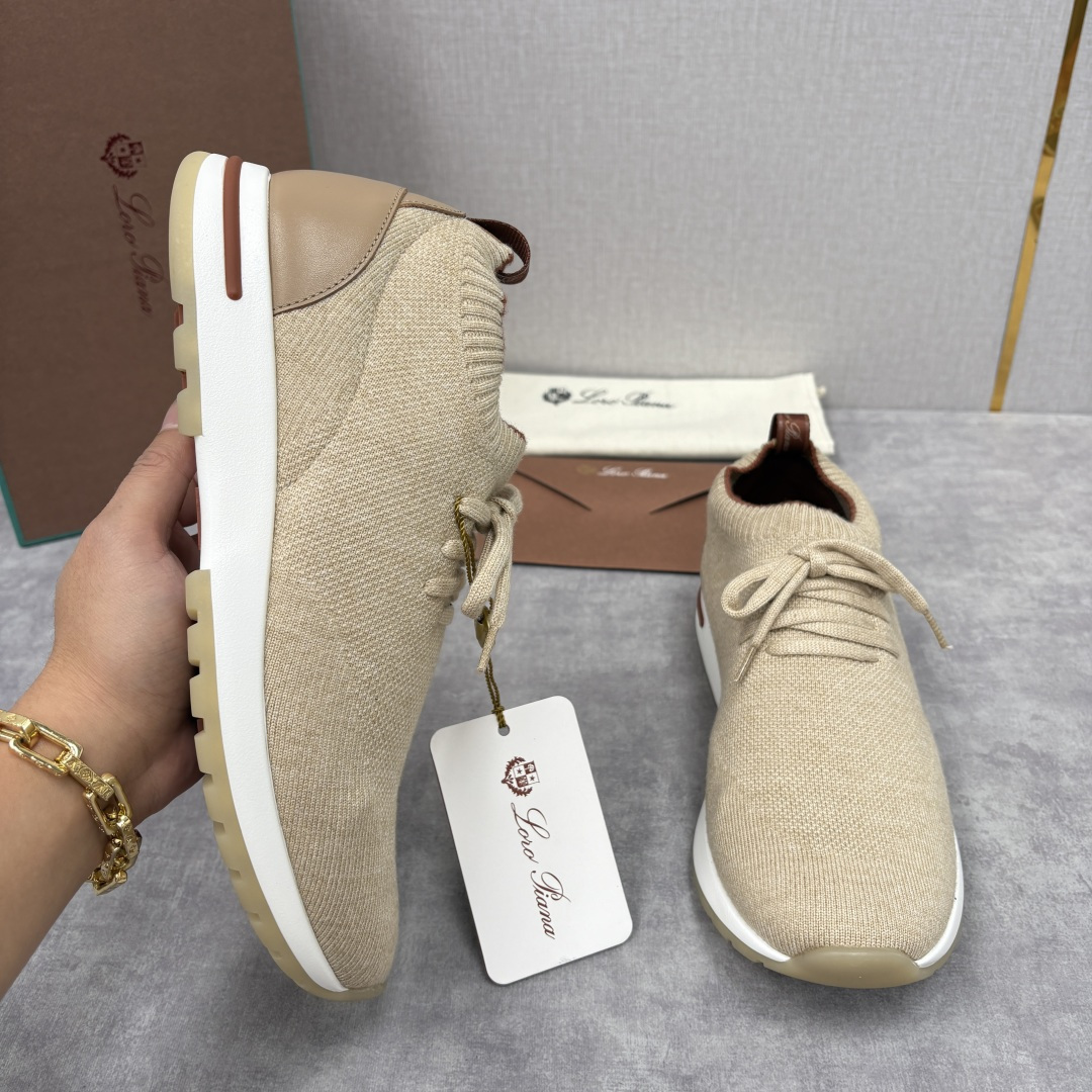 💋💍 LP新品 Loro Pian* 诺悠*翩雅 360 Lp Flexy Active 飞织运动鞋， 