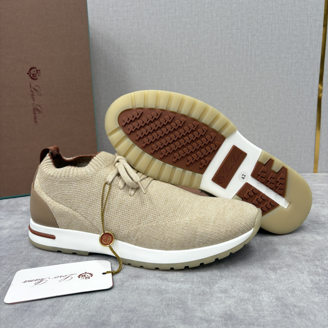 💋💍 LP新品 Loro Pian* 诺悠*翩雅 360 Lp Flexy Active 飞织运动鞋， 