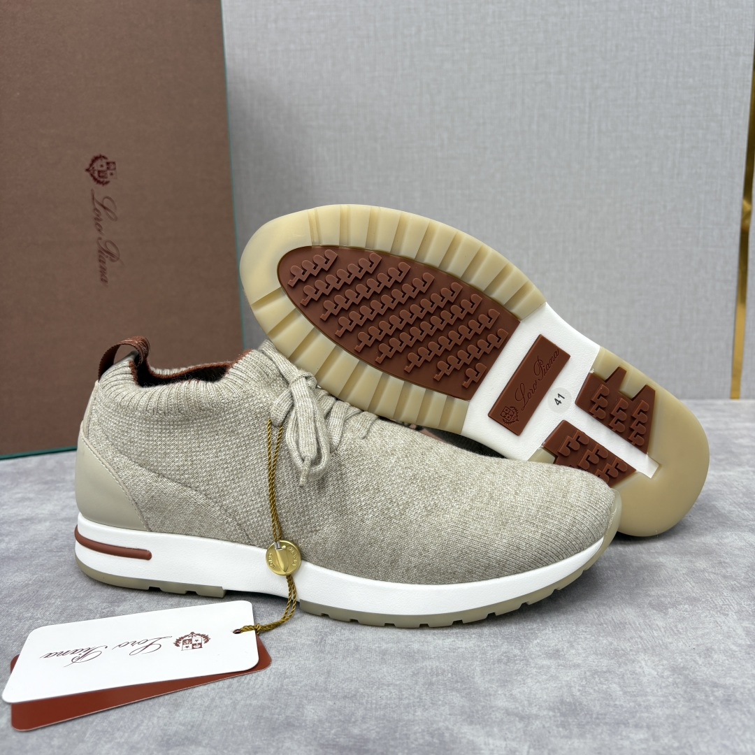 💋💍 LP新品 Loro Pian* 诺悠*翩雅 360 Lp Flexy Active 飞织运动鞋， 