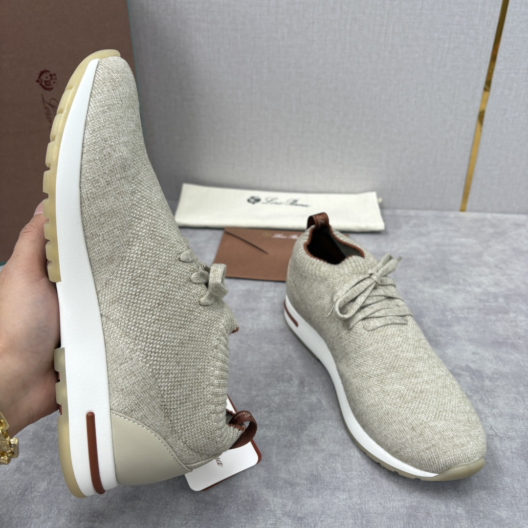 💋💍 LP新品 Loro Pian* 诺悠*翩雅 360 Lp Flexy Active 飞织运动鞋， 