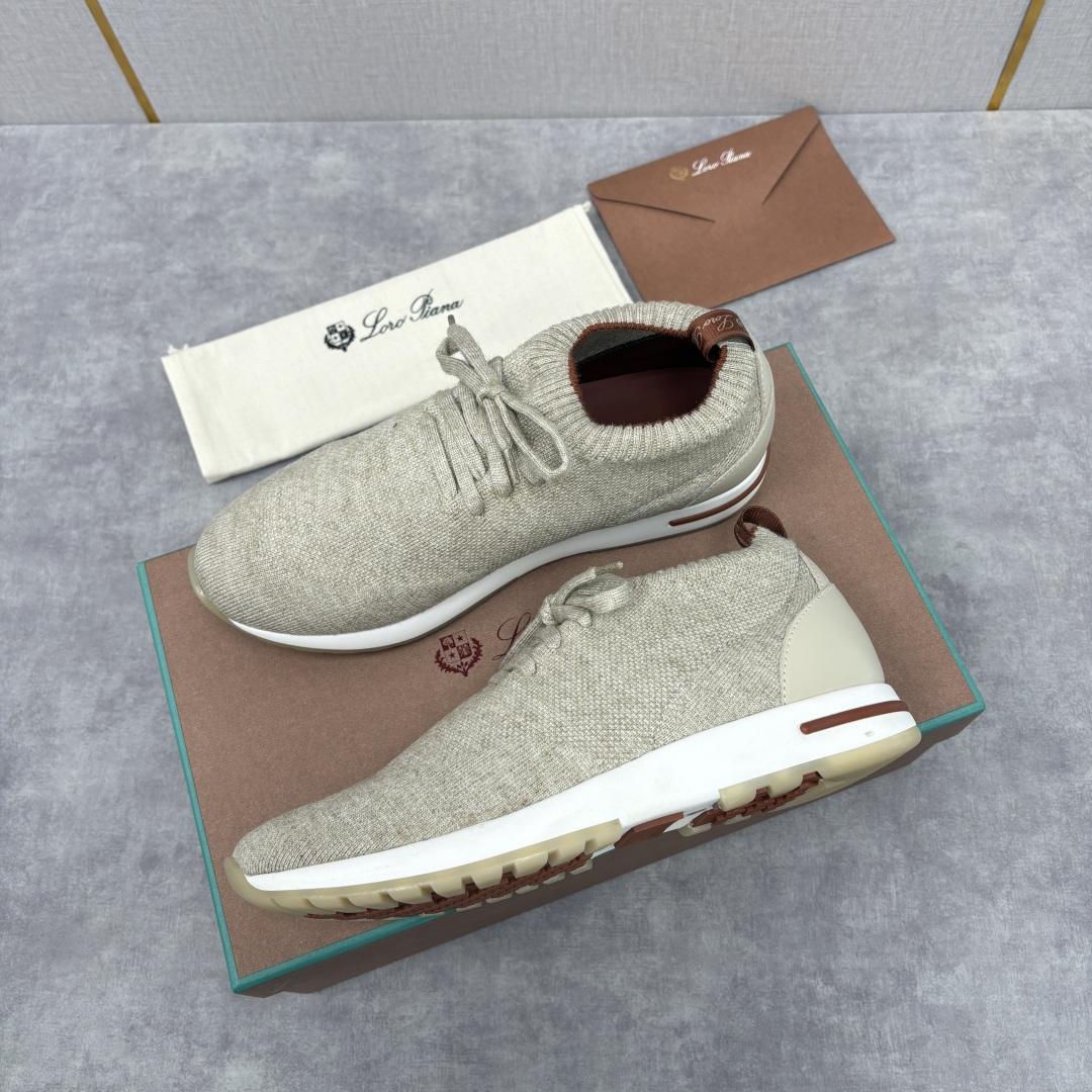 💋💍 LP新品 Loro Pian* 诺悠*翩雅 360 Lp Flexy Active 飞织运动鞋， 